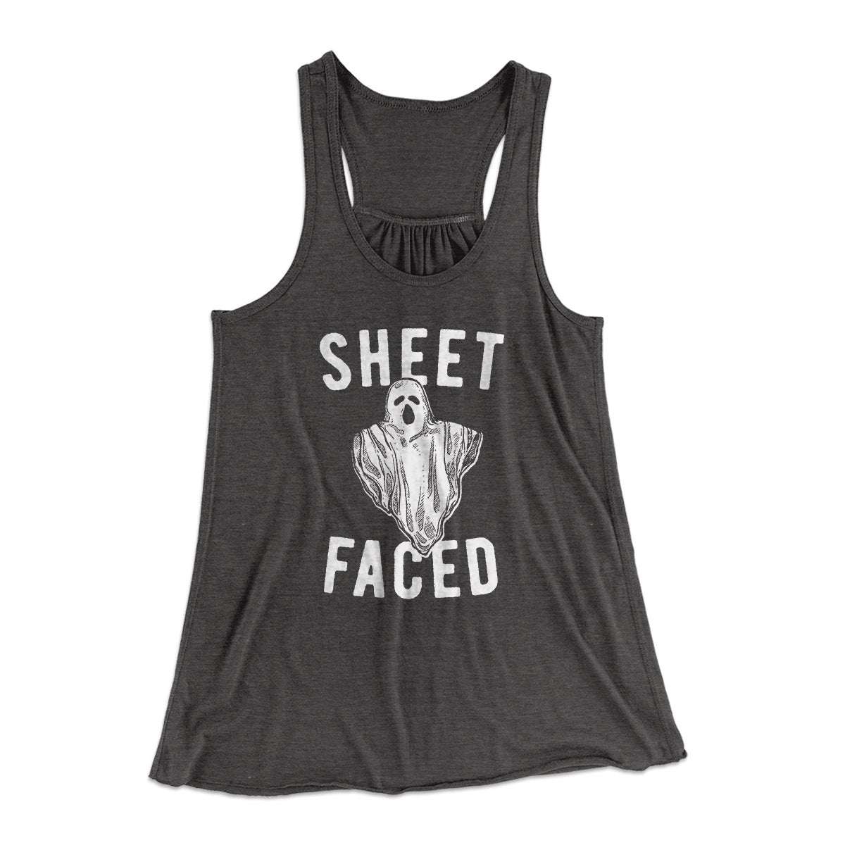 Sheet Faced Women's Flowey Tank Top | Funny Shirt from Famous In Real Life