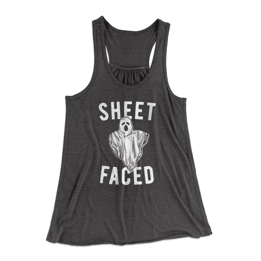 Sheet Faced Women's Flowey Tank Top | Funny Shirt from Famous In Real Life