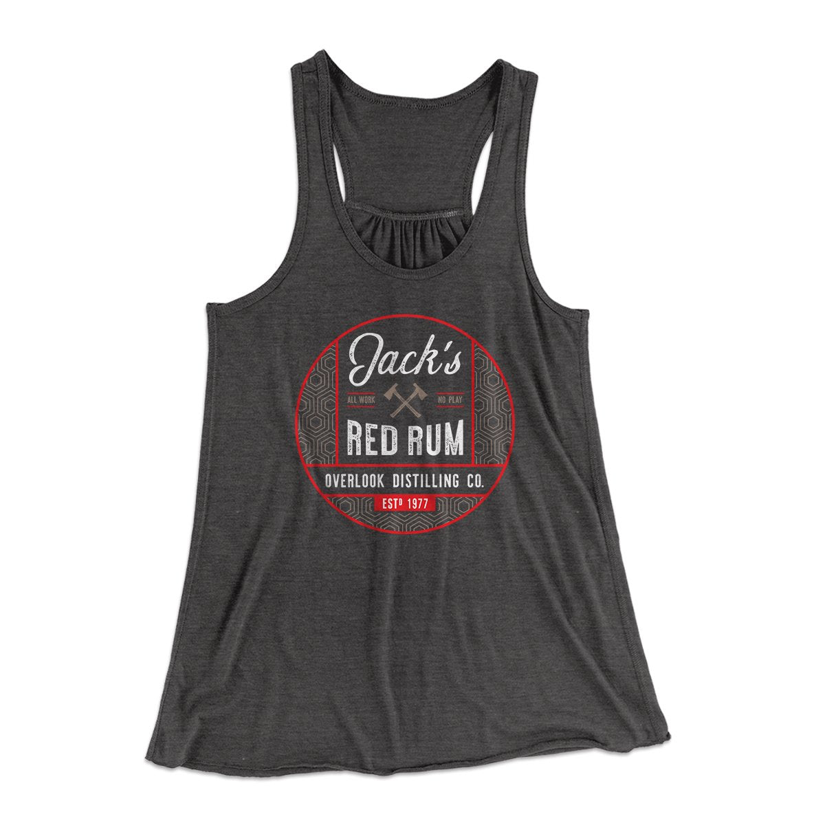 Jack's Red Rum Women's Flowey Tank Top | Funny Shirt from Famous In Real Life