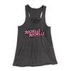 Rochelle, Rochelle Women's Flowey Tank Top Dark Grey Heather | Funny Shirt from Famous In Real Life