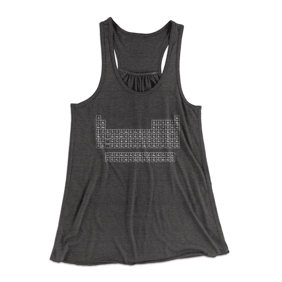 Periodic Table Women's Flowey Tank Top | Funny Shirt from Famous In Real Life