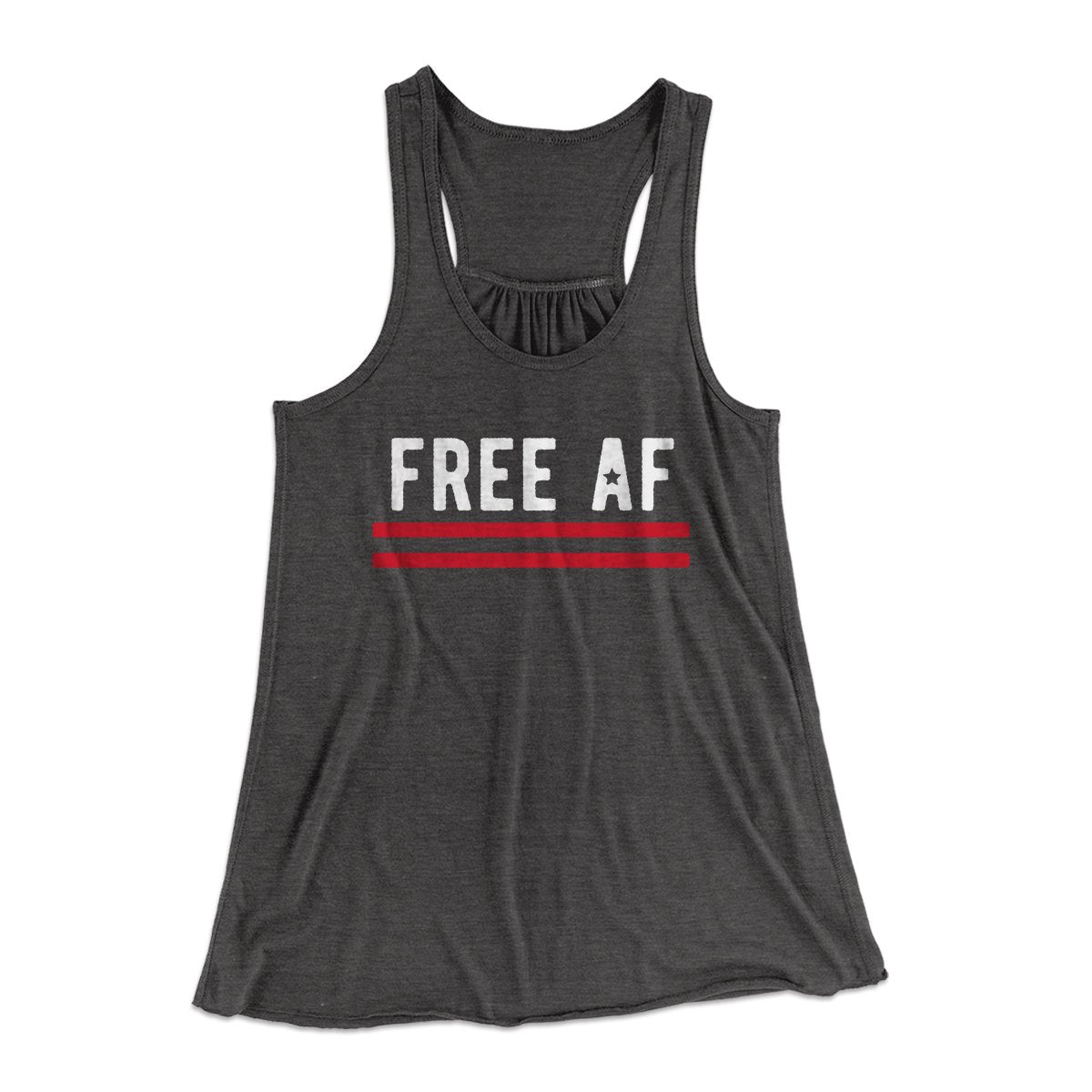 Free AF Women's Flowey Tank Top | Funny Shirt from Famous In Real Life