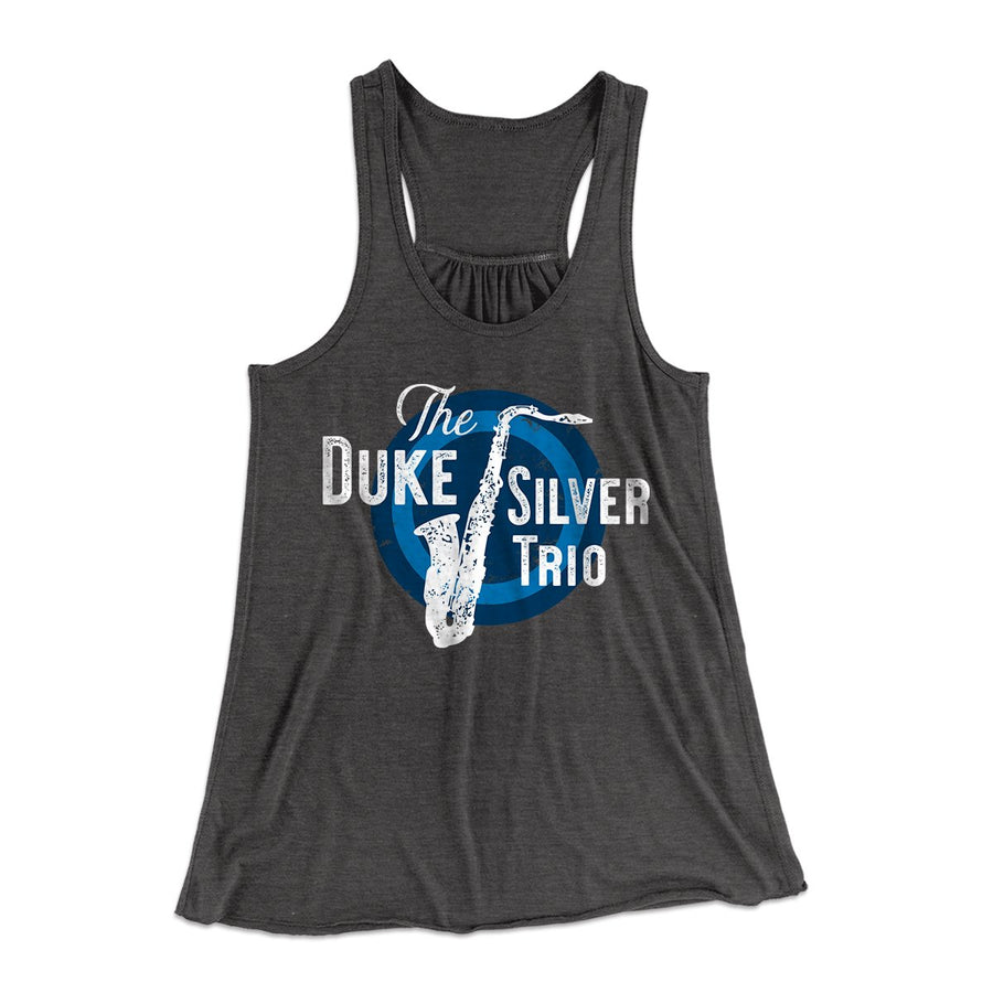 Duke Silver Trio Women's Flowey Tank Top | Funny Shirt from Famous In Real Life