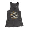 Closer's Coffee Women's Flowey Tank Top Dark Grey Heather | Funny Shirt from Famous In Real Life