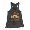 Visit Tatooine Women's Flowey Tank Top Dark Grey Heather | Funny Shirt from Famous In Real Life