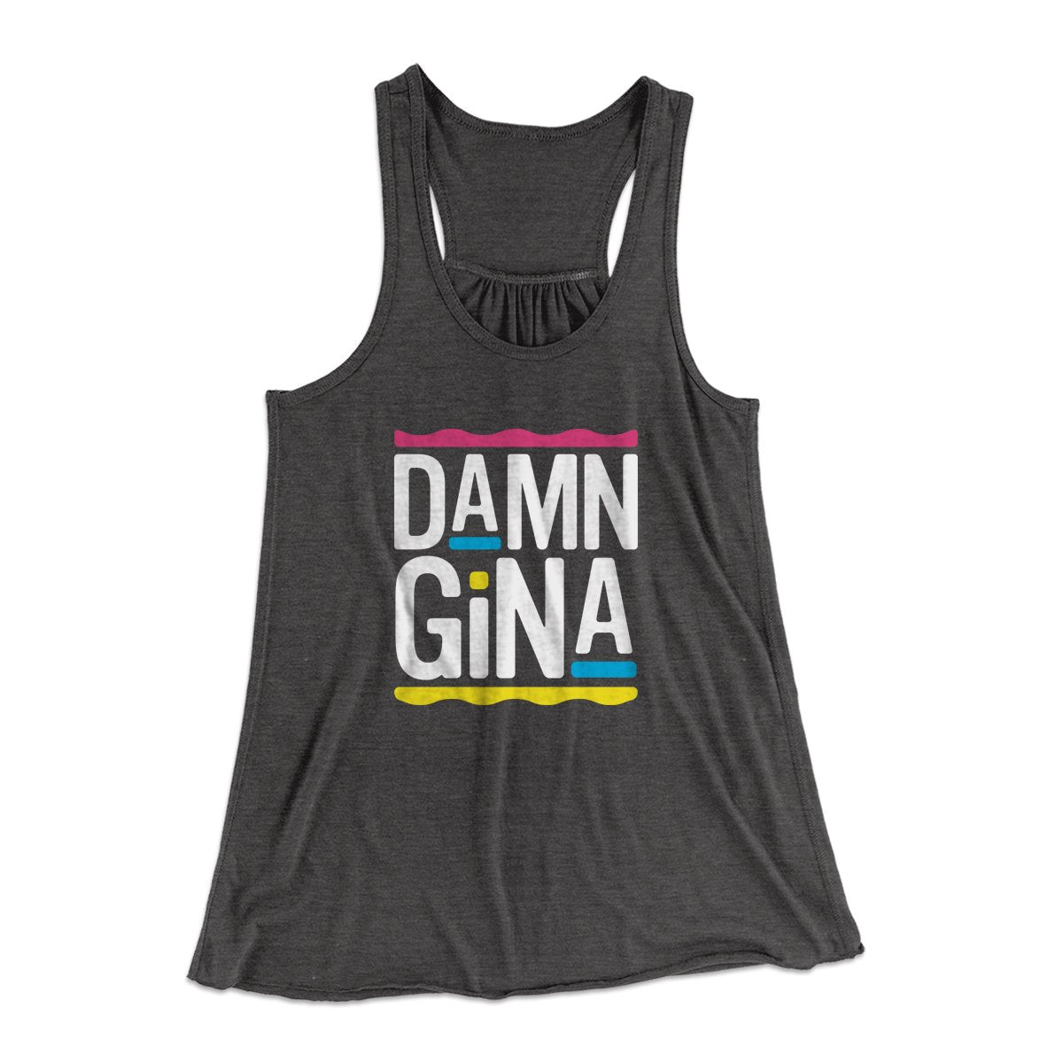 Damn Gina Women's Flowey Tank Top | Funny Shirt from Famous In Real Life