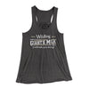 Wildling Giant's Milk Women's Flowey Tank Top Dark Grey Heather | Funny Shirt from Famous In Real Life