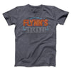 Flynn's Arcade Men/Unisex T-Shirt Dark Grey Heather | Funny Shirt from Famous In Real Life