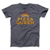 Pizza Queen Men/Unisex T-Shirt Dark Grey Heather | Funny Shirt from Famous In Real Life