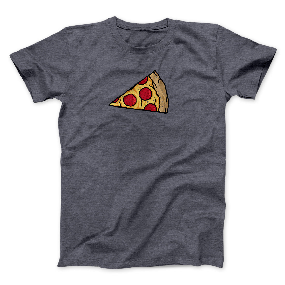 Pizza Slice Couple's Shirt Men/Unisex T-Shirt | Funny Shirt from Famous In Real Life