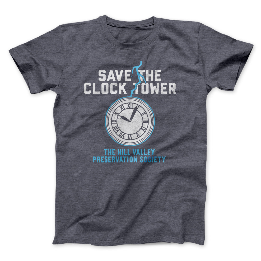 Save the Clock Tower Funny Movie Men/Unisex T-Shirt | Funny Shirt from Famous In Real Life
