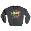 Max's Video Store Ugly Sweater Dark Heather | Funny Shirt from Famous In Real Life