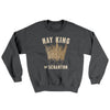 Hay King Ugly Sweater Dark Heather | Funny Shirt from Famous In Real Life