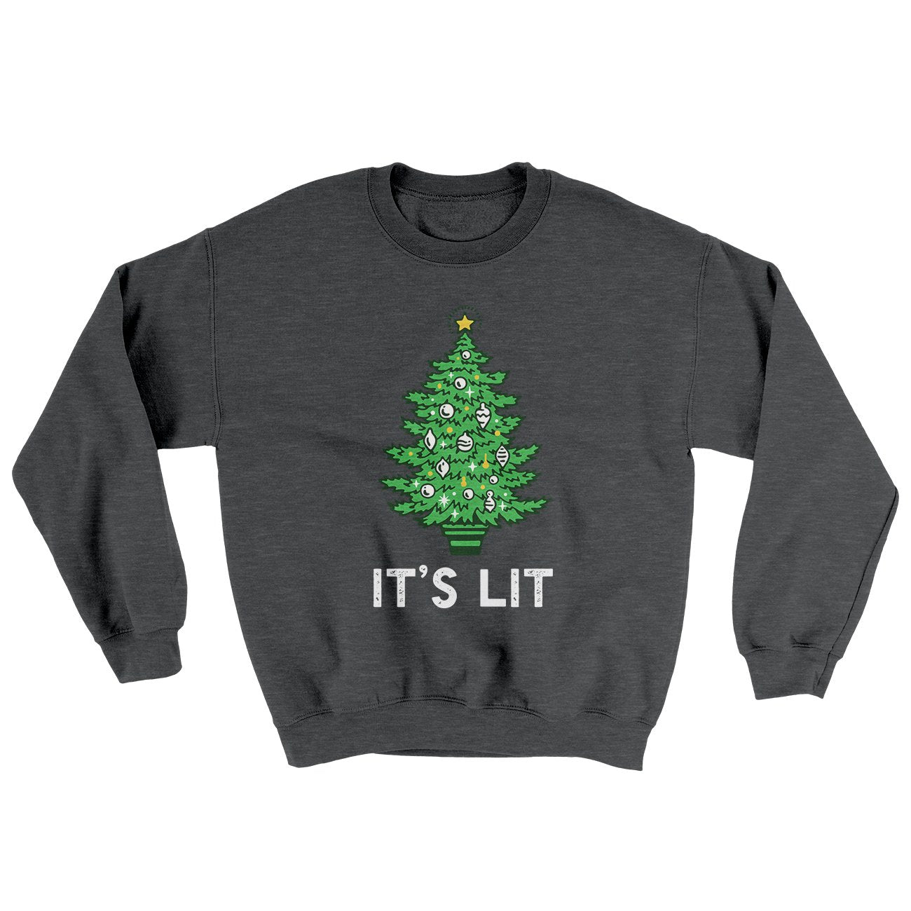 It's Lit Men/Unisex Ugly Sweater | Funny Shirt from Famous In Real Life