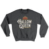 Hallow-Queen Ugly Sweater Dark Heather | Funny Shirt from Famous In Real Life
