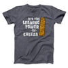 It's The Leaning Tower Of Cheeza Men/Unisex T-Shirt Dark Grey Heather | Funny Shirt from Famous In Real Life