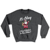 I Don't Believe in You Either Men/Unisex Ugly Sweater Dark Heather | Funny Shirt from Famous In Real Life