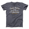 Saint Helen Of The Blessed Shroud Orphanage Men/Unisex T-Shirt Dark Grey Heather | Funny Shirt from Famous In Real Life