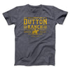 Yellowstone Dutton Ranch Men/Unisex T-Shirt Dark Grey Heather | Funny Shirt from Famous In Real Life