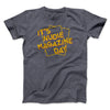 Nudie Magazine Day Funny Movie Men/Unisex T-Shirt Dark Grey Heather | Funny Shirt from Famous In Real Life