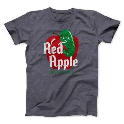 Red Apple Cigarettes Funny Movie Men/Unisex T-Shirt Dark Grey Heather | Funny Shirt from Famous In Real Life