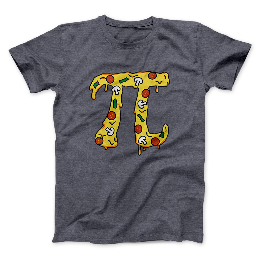 Pizza Pi Men/Unisex T-Shirt | Funny Shirt from Famous In Real Life