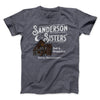 Sanderson Sisters' Bed & Breakfast Men/Unisex T-Shirt Dark Grey Heather | Funny Shirt from Famous In Real Life
