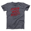 Horror Movie Addict Funny Movie Men/Unisex T-Shirt Dark Grey Heather | Funny Shirt from Famous In Real Life