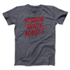 Horror Movie Addict Funny Movie Men/Unisex T-Shirt Dark Grey Heather | Funny Shirt from Famous In Real Life