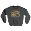 Scrooge & Marley Financial Services Ugly Sweater Dark Heather | Funny Shirt from Famous In Real Life