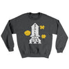 Apollo 11 Sweater Ugly Sweater Dark Heather | Funny Shirt from Famous In Real Life