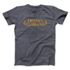 Trophy Husband Funny Men/Unisex T-Shirt Dark Grey Heather | Funny Shirt from Famous In Real Life