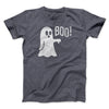 Boo - Ghost Men/Unisex T-Shirt Dark Grey Heather | Funny Shirt from Famous In Real Life