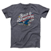 Bald & Beautiful Men/Unisex T-Shirt Dark Grey Heather | Funny Shirt from Famous In Real Life