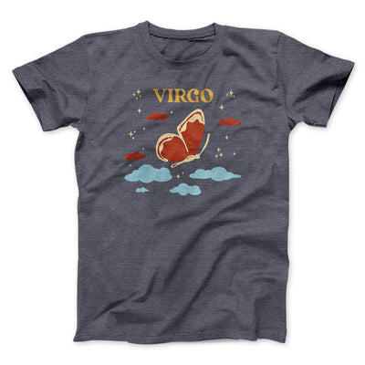 Virgo Men/Unisex T-Shirt Dark Grey Heather | Funny Shirt from Famous In Real Life