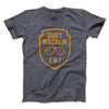 Burt Macklin FBI Men/Unisex T-Shirt Dark Grey Heather | Funny Shirt from Famous In Real Life