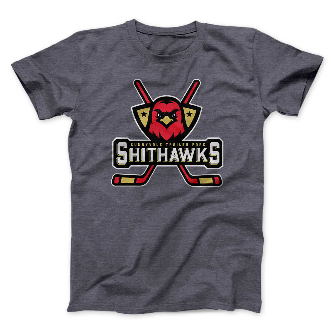 Sunnyvale Shithawks Men/Unisex T-Shirt | Funny Shirt from Famous In Real Life