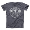 The Valyrian Steel Foundry Men/Unisex T-Shirt Dark Grey Heather | Funny Shirt from Famous In Real Life
