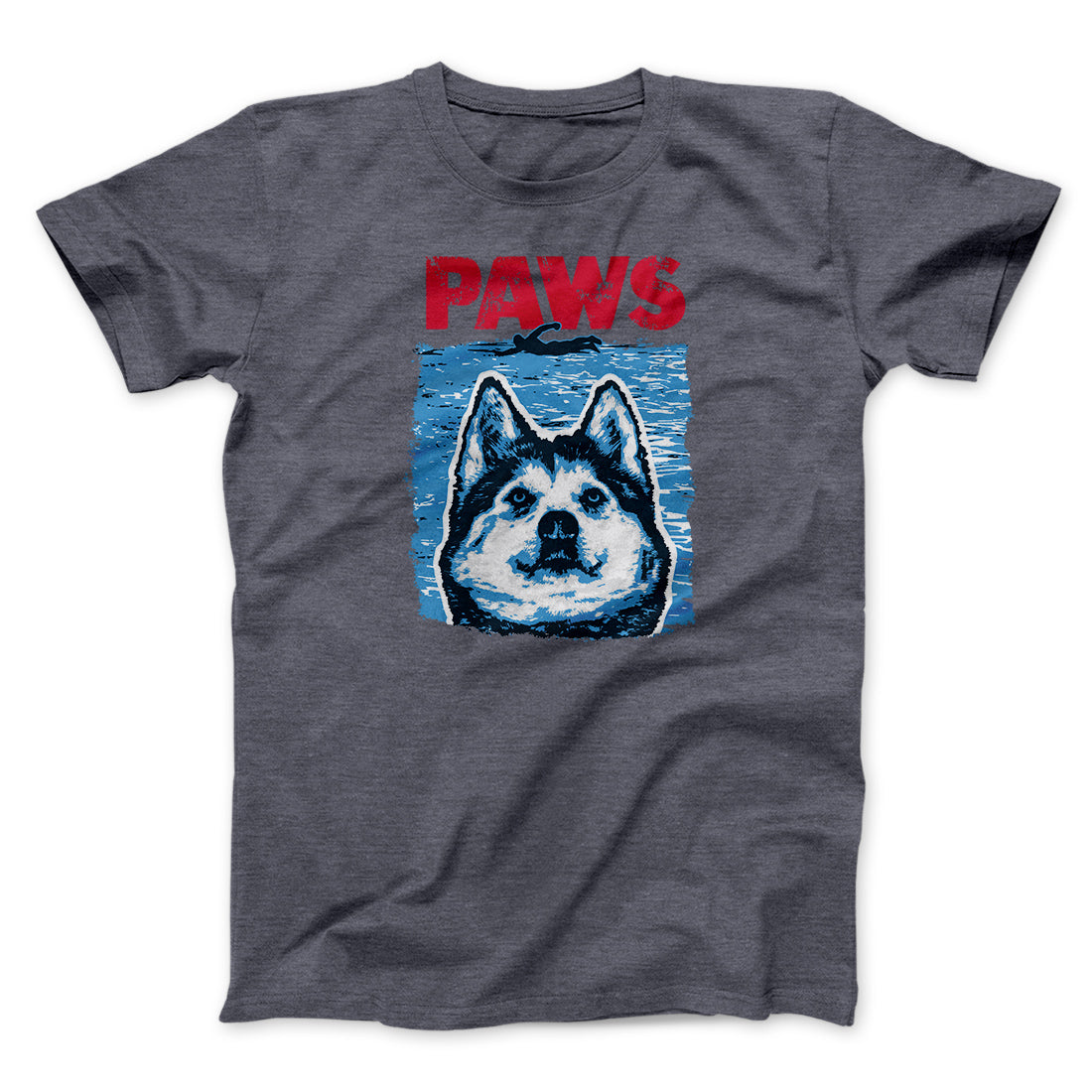 PAWS Dog Funny Movie Men/Unisex T-Shirt | Funny Shirt from Famous In Real Life