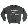Pumpkin Spice Everything Ugly Sweater Dark Heather | Funny Shirt from Famous In Real Life