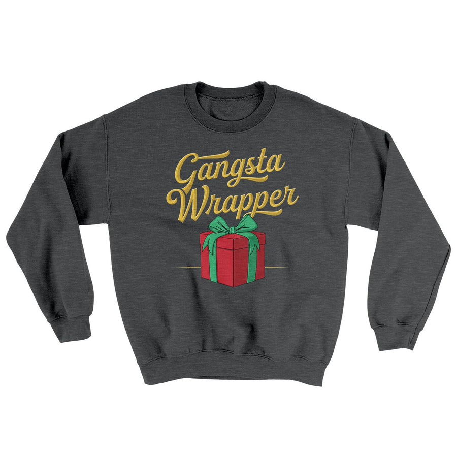 Gangsta Wrapper Ugly Sweater | Funny Shirt from Famous In Real Life