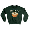 Thick AF Ugly Sweater Forest Green | Funny Shirt from Famous In Real Life