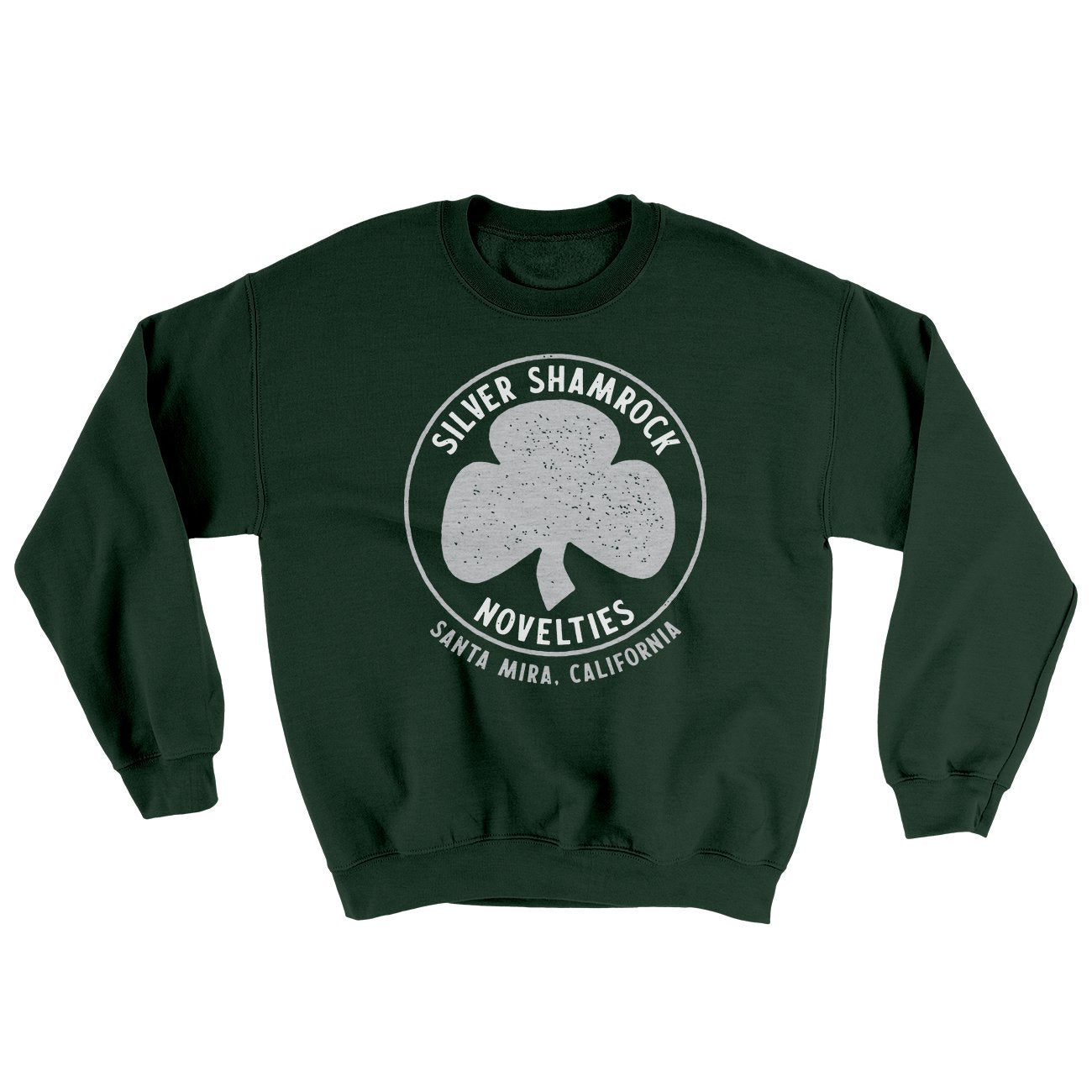 Silver Shamrock Novelties Ugly Sweater | Funny Shirt from Famous In Real Life