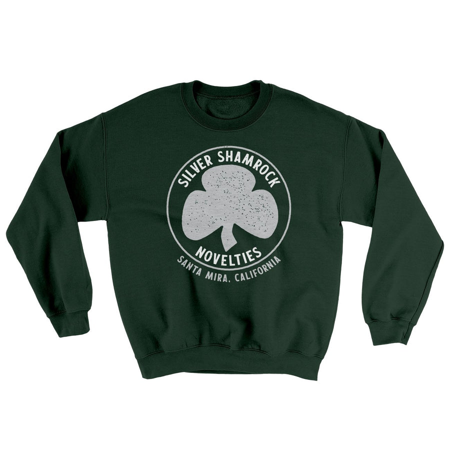 Silver Shamrock Novelties Ugly Sweater | Funny Shirt from Famous In Real Life