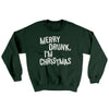 Merry Drunk, I'm Christmas Ugly Sweater Forest Green | Funny Shirt from Famous In Real Life