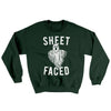 Sheet Faced Ugly Sweater Forest Green | Funny Shirt from Famous In Real Life