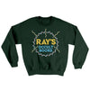 Ray's Occult Books Ugly Sweater Forest Green | Funny Shirt from Famous In Real Life