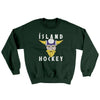 Iceland Hockey Ugly Sweater Forest Green | Funny Shirt from Famous In Real Life