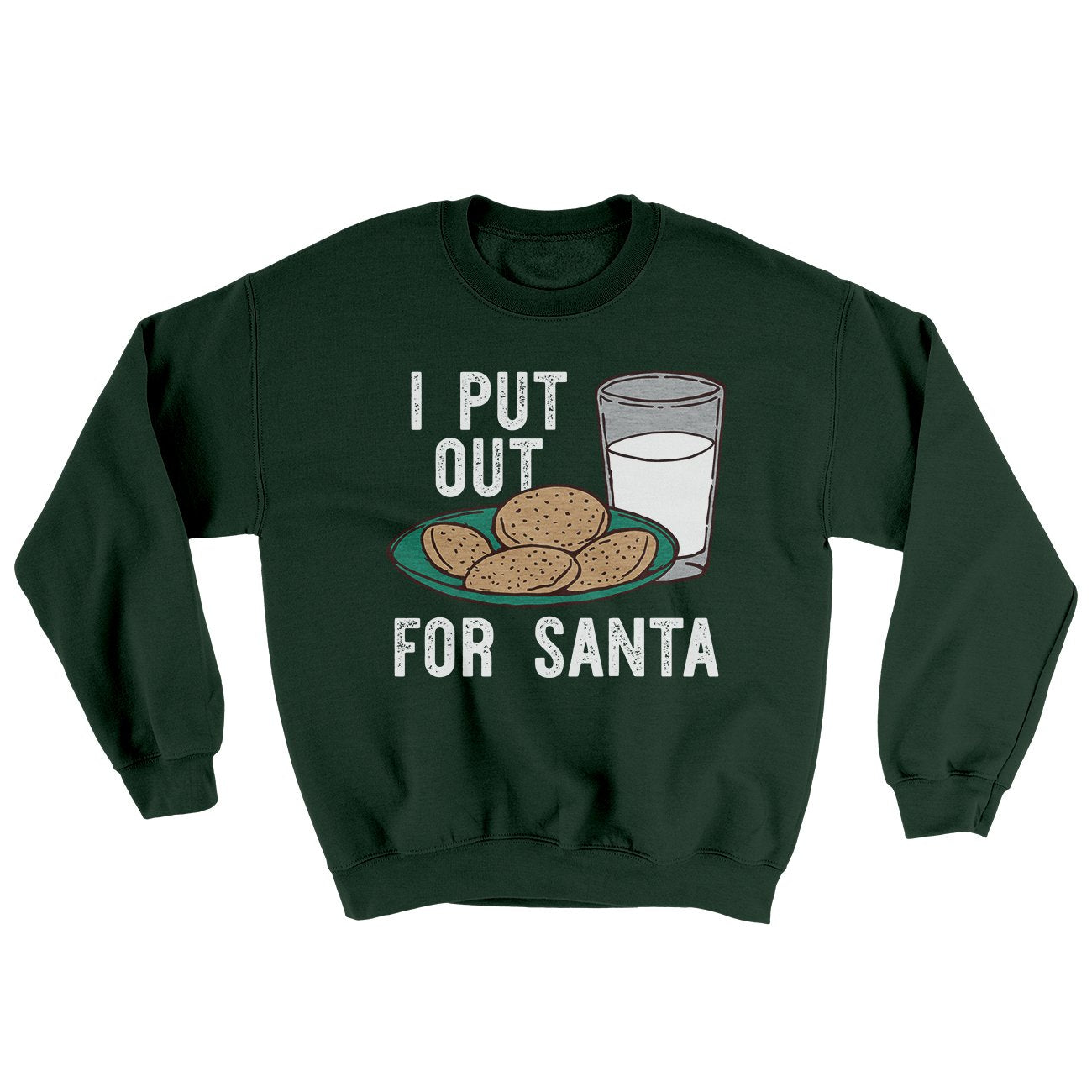 I Put Out for Santa Men/Unisex Ugly Sweater | Funny Shirt from Famous In Real Life