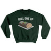 Roll One Up Ugly Sweater Forest Green | Funny Shirt from Famous In Real Life